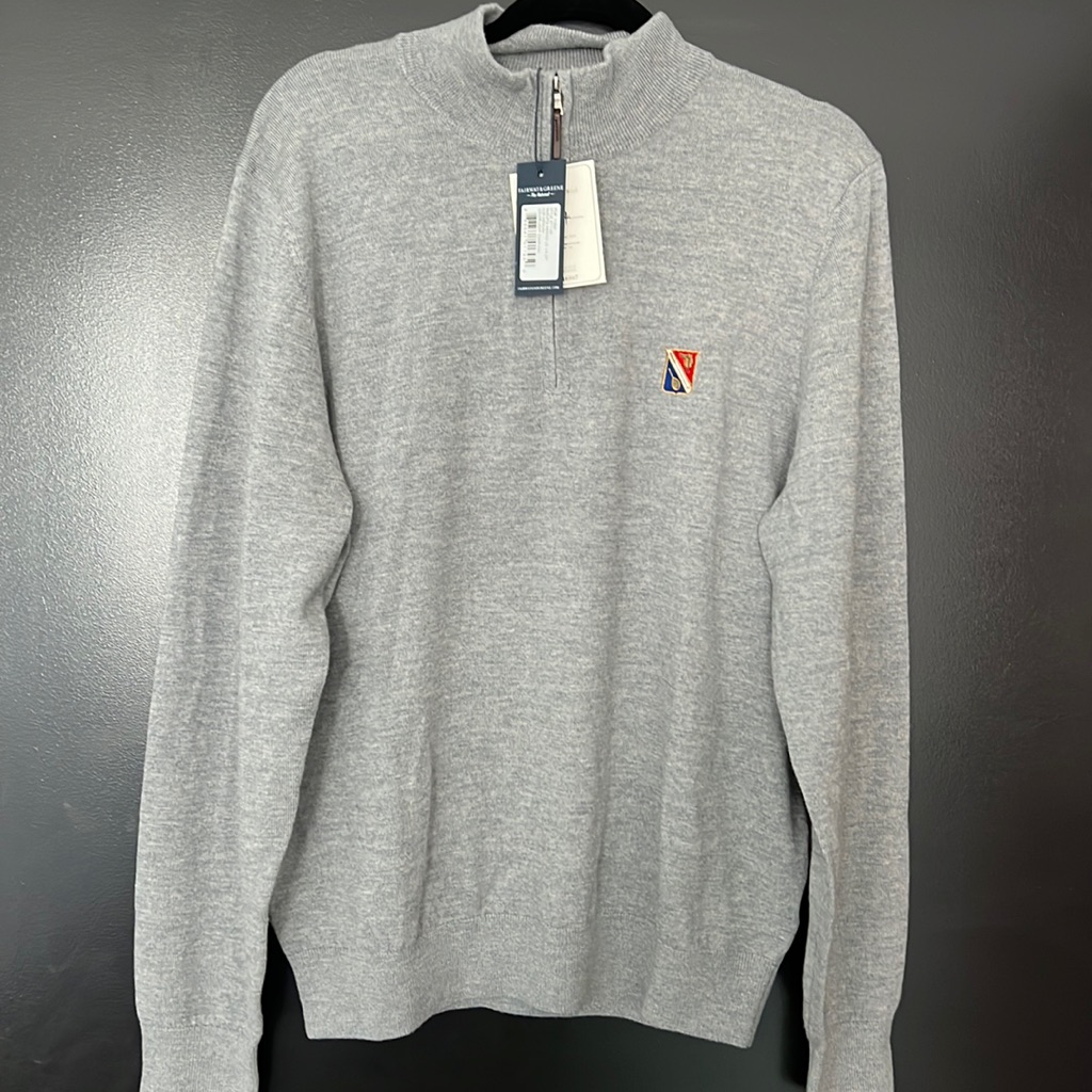 Fairway & Green Baruffa Merino 1/4 Zip Pullover